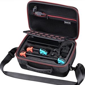 Smatree Carrying Case N500 for Nintendo Switch, Hard Shell Portable Travel Case